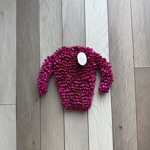 Textured Popcorn Y2K Women's Top